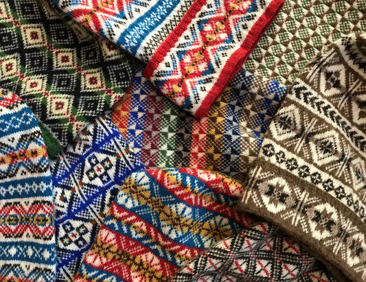 I am teaching Fair Isle knitting at Estes Park Wool Market!