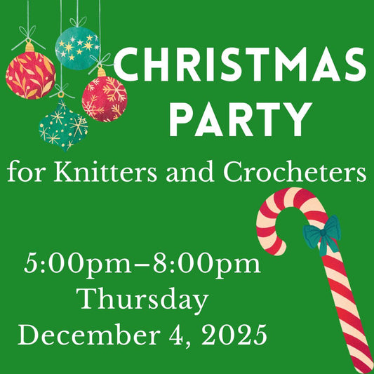 Christmas Party for Knitters and Crocheters