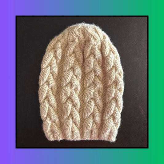 Cable Hat Workshop on November 1, 2025