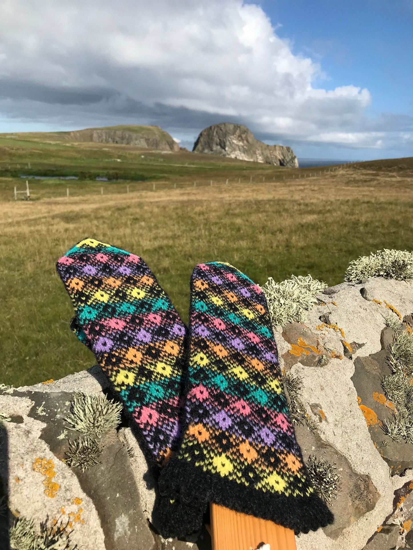 Knitting Jenny Pattern 13: Fair Isle Inspired Shetland Mittens and Design Workbook