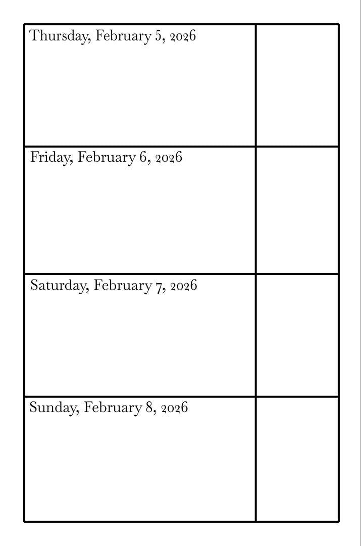 2026 Knitting Journal: Diary and Planner with Weekly Schedule