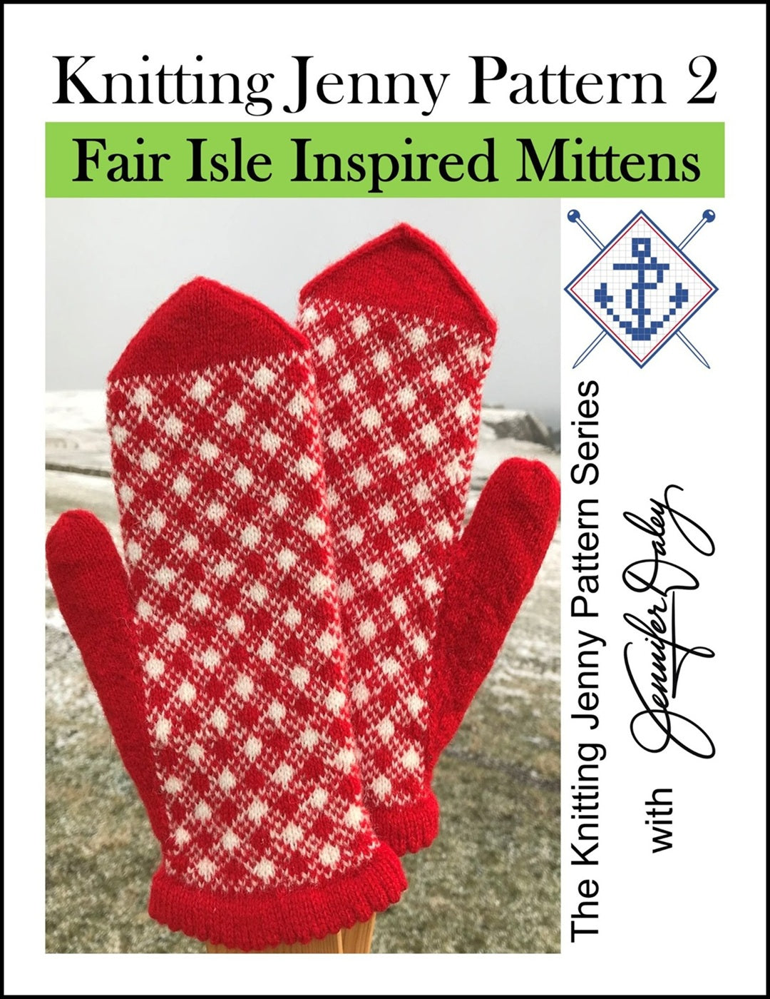 Knitting Jenny Pattern 2: Fair Isle Inspired Mittens