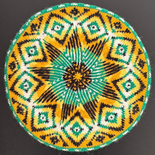 Knitting Jenny Pattern 56: Fair Isle Inspired Tam o’ Shanter