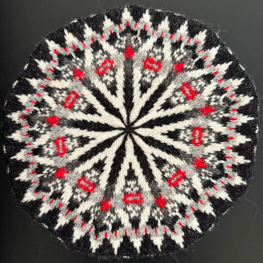 Knitting Jenny Pattern 57: Fair Isle Inspired Tam o’ Shanter