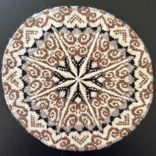 Knitting Jenny Pattern 59: Fair Isle Inspired Tam o’ Shanter