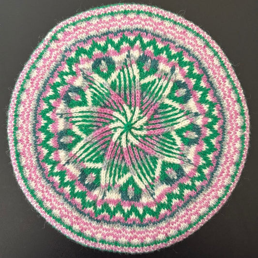 Knitting Jenny Pattern 61: Fair Isle Inspired Tam o’ Shanter