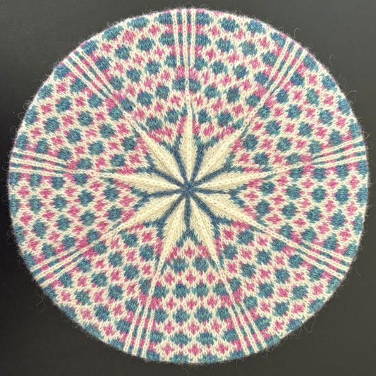 Knitting Jenny Pattern 66: Fair Isle Inspired Tam o’ Shanter