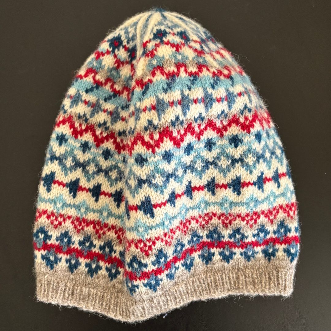 Knitting Jenny Pattern 67: Fair Isle Inspired Ski Hat