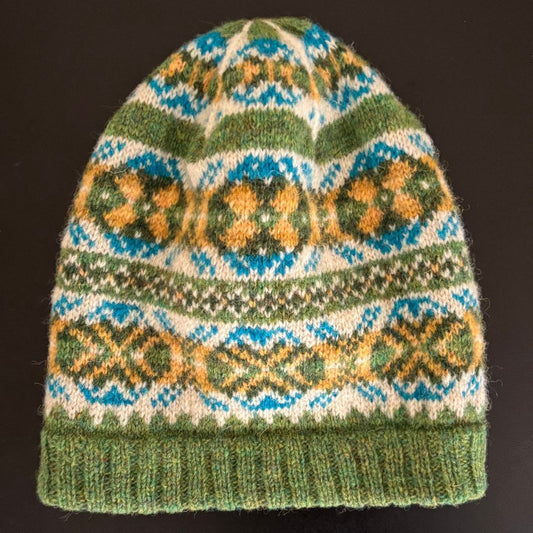 Knitting Jenny Pattern 78: Fair Isle Inspired Ski Hat