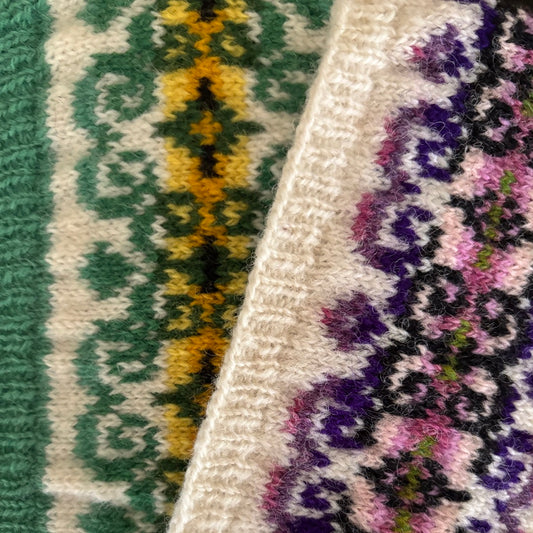 Knitting Jenny Patterns 42 and 43: Fair Isle Inspired Headbands