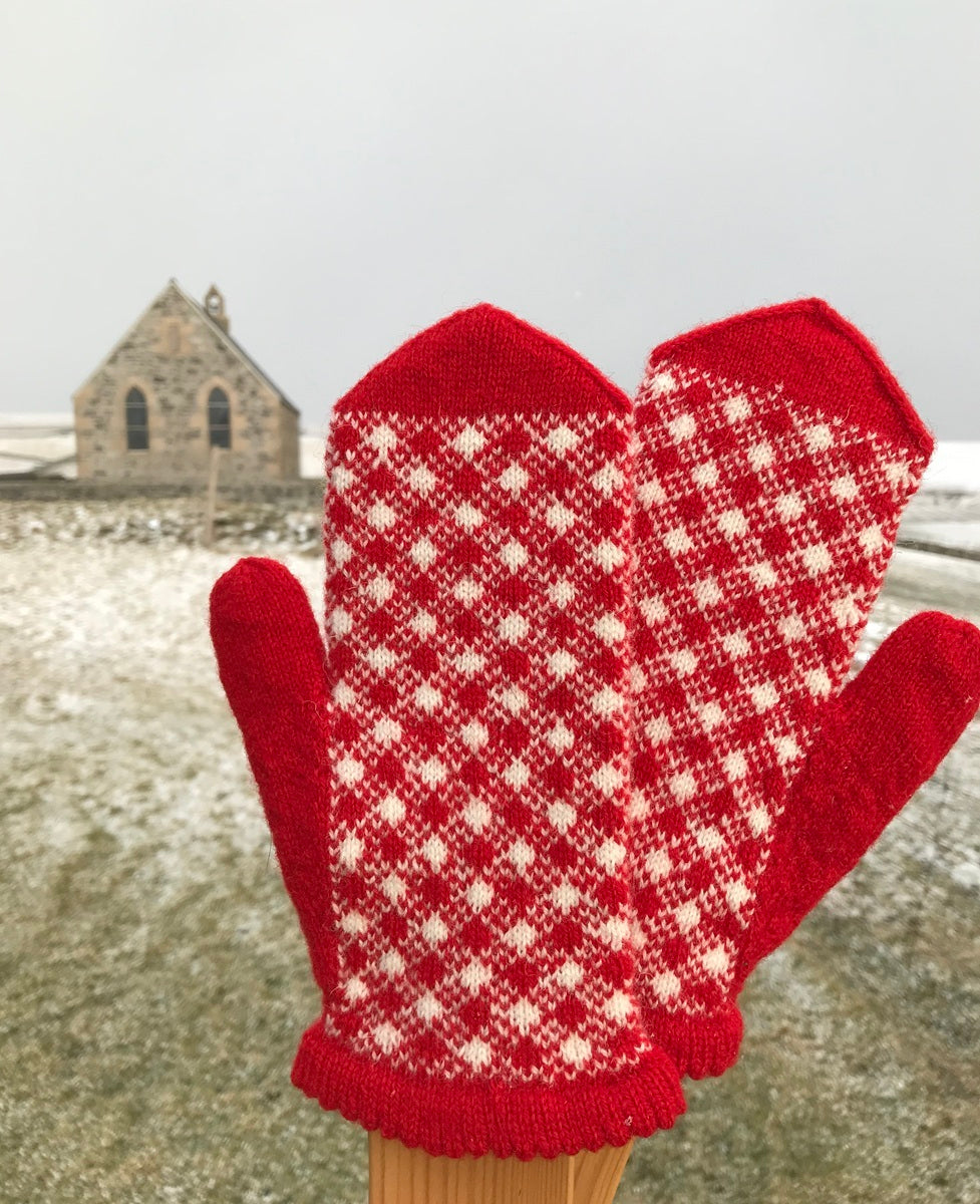 Knitting Jenny Pattern 2: Fair Isle Inspired Mittens