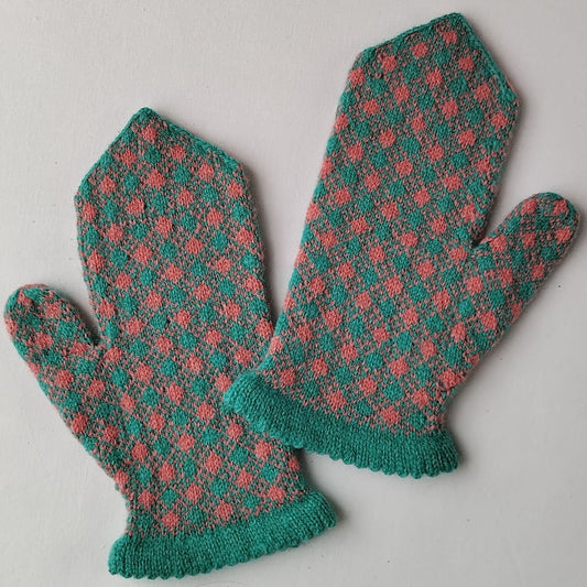 Knitting Jenny Pattern 3: Fair Isle Inspired Mittens