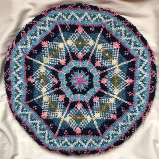 Knitting Jenny Pattern 49: Fair Isle Inspired Tam o’ Shanter