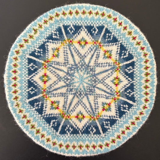 Knitting Jenny Pattern 62: Fair Isle Inspired Tam o’ Shanter