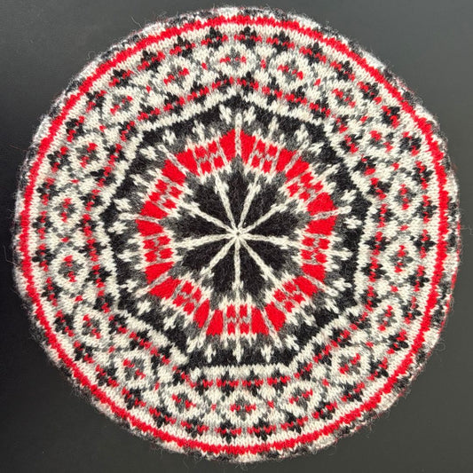Knitting Jenny Pattern 65: Fair Isle Inspired Tam o’ Shanter