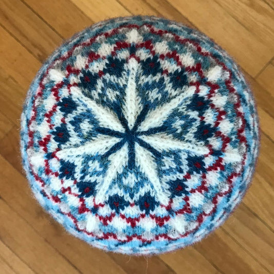 Knitting Jenny Pattern 67: Fair Isle Inspired Ski Hat