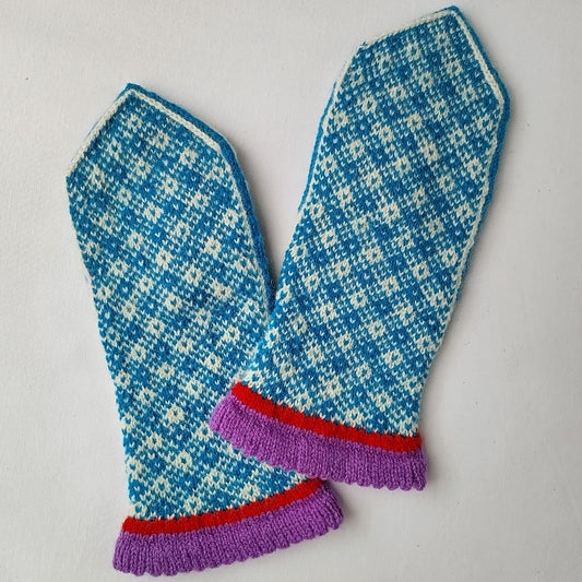 Knitting Jenny Pattern 6: Fair Isle Inspired Mittens
