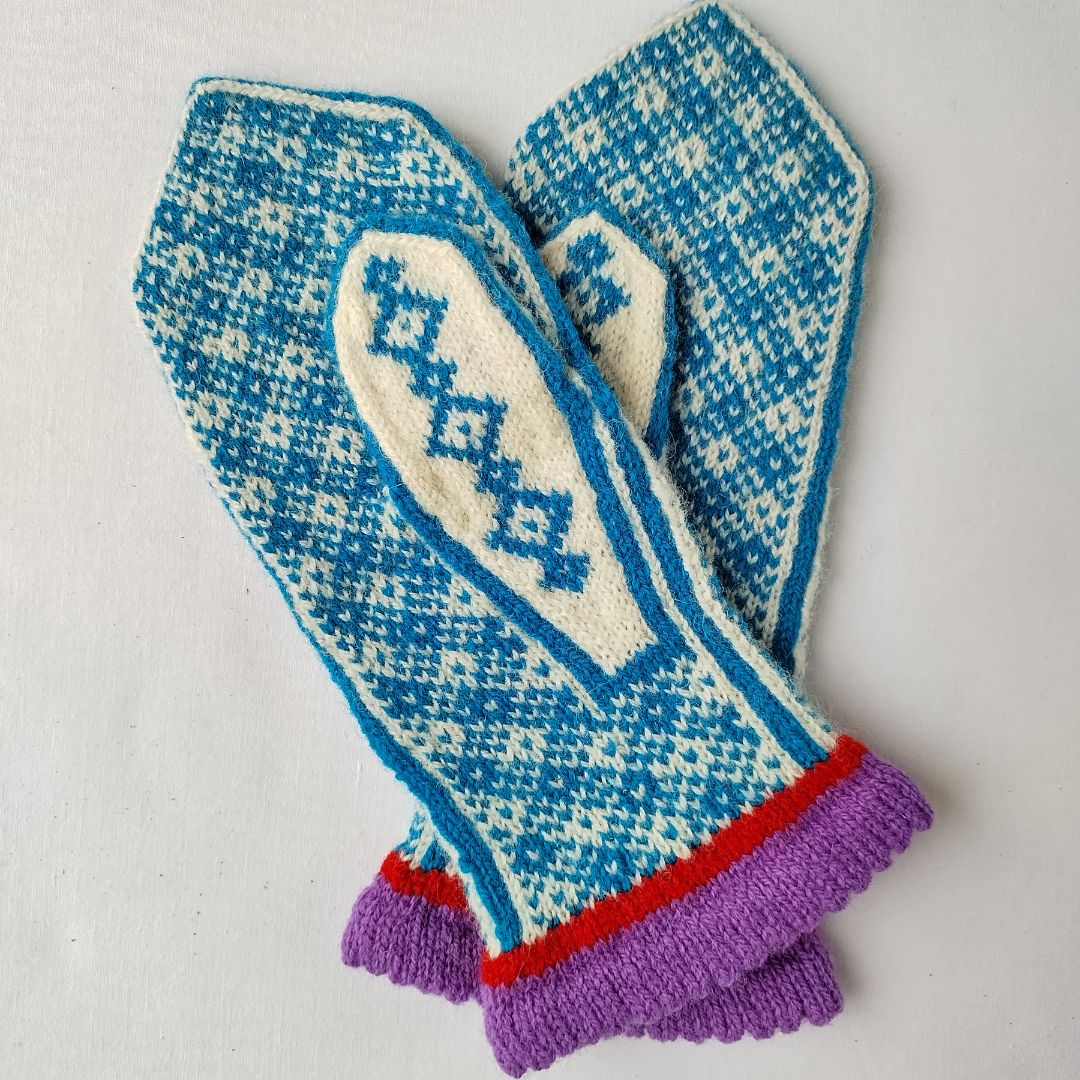 Knitting Jenny Pattern 6: Fair Isle Inspired Mittens