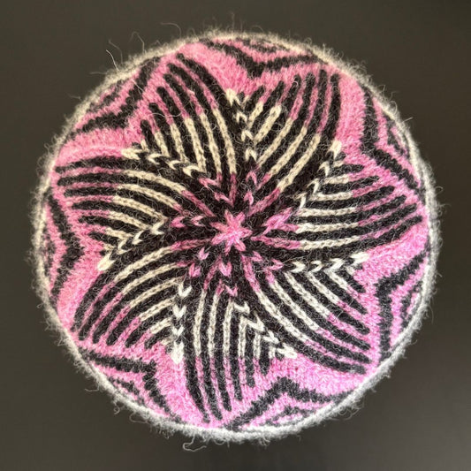 Knitting Jenny Pattern 75: Fair Isle Inspired Ski Hat