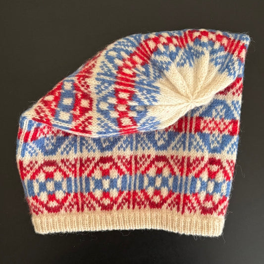 Knitting Jenny Pattern 76: Fair Isle Inspired Ski Hat
