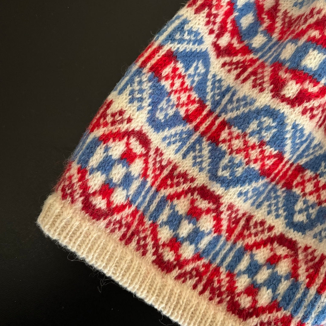 Knitting Jenny Pattern 76: Fair Isle Inspired Ski Hat
