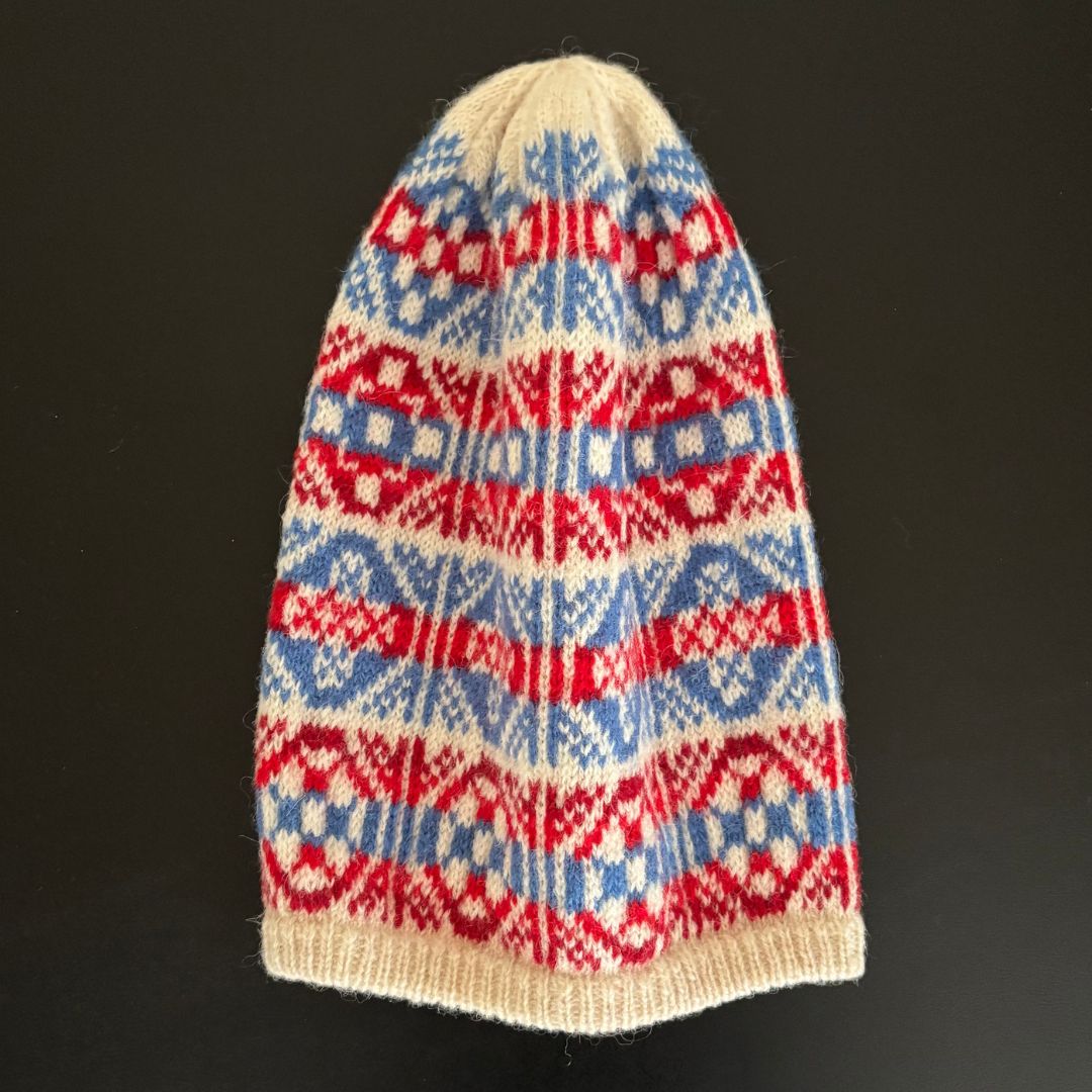 Knitting Jenny Pattern 76: Fair Isle Inspired Ski Hat