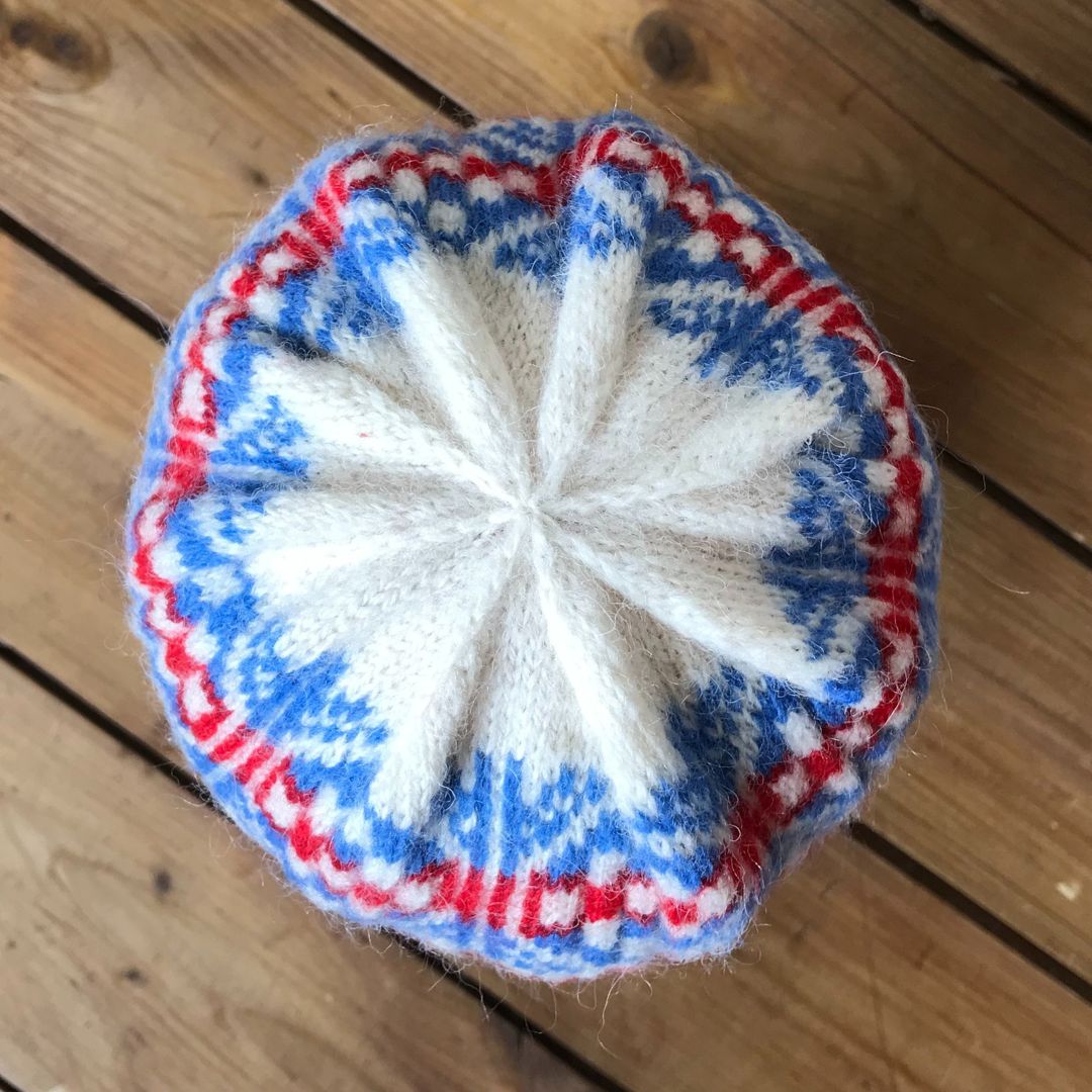 Knitting Jenny Pattern 76: Fair Isle Inspired Ski Hat