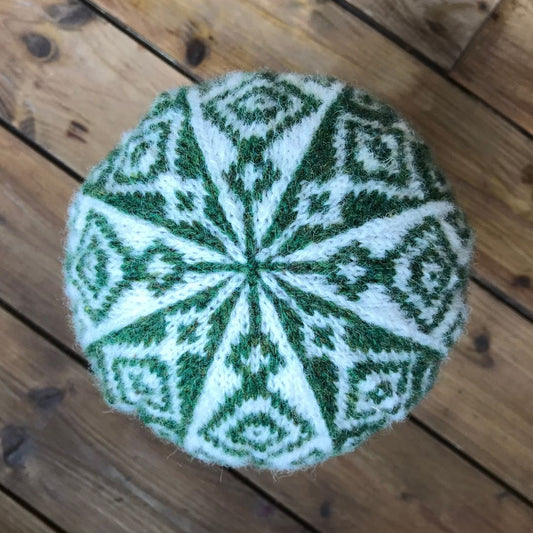 Knitting Jenny Pattern 83: Fair Isle Inspired Ski Hat