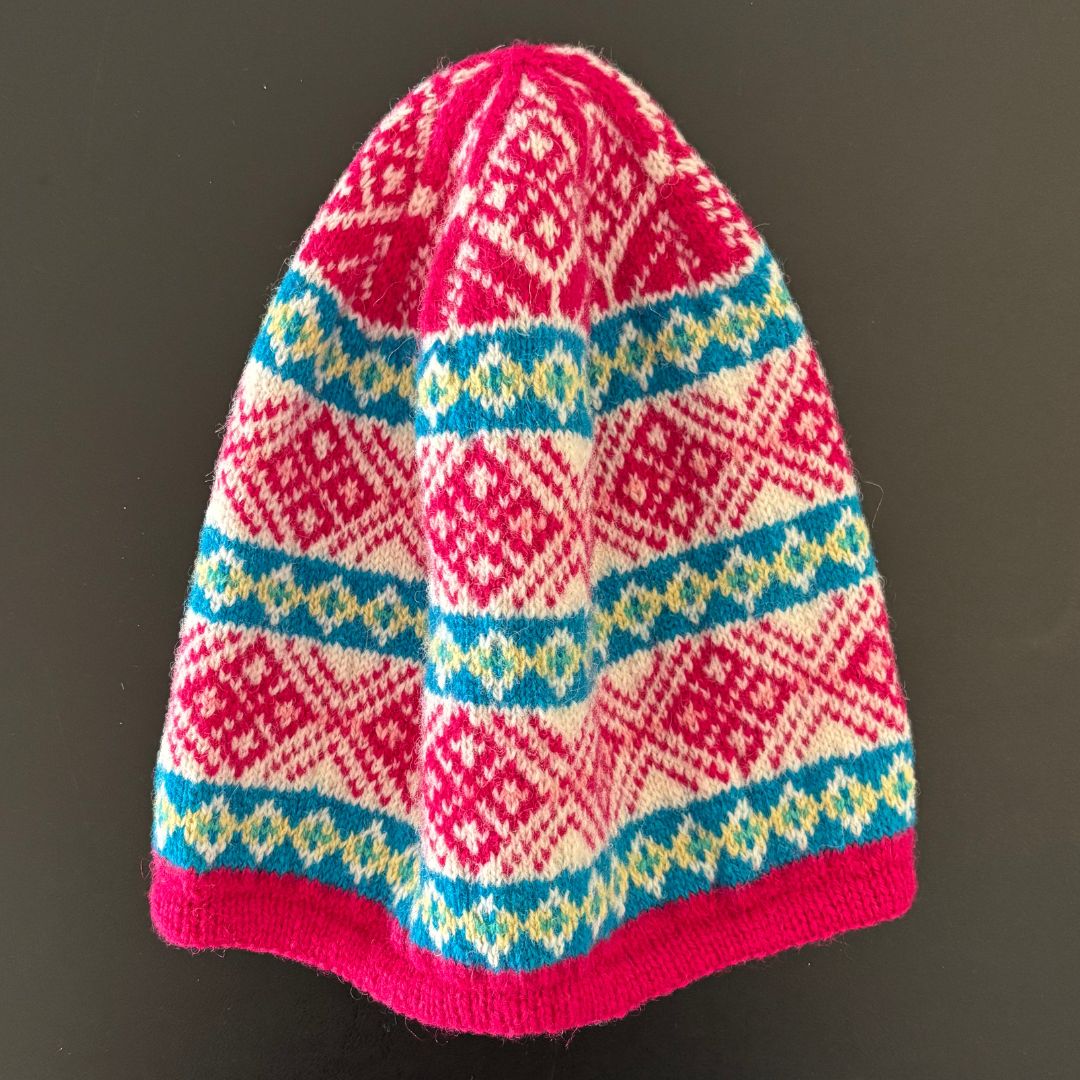 Knitting Jenny Pattern 84: Fair Isle Inspired Ski Hat