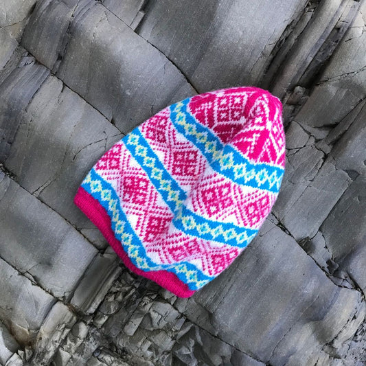 Knitting Jenny Pattern 84: Fair Isle Inspired Ski Hat