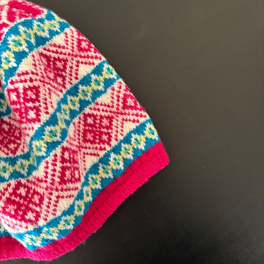 Knitting Jenny Pattern 84: Fair Isle Inspired Ski Hat