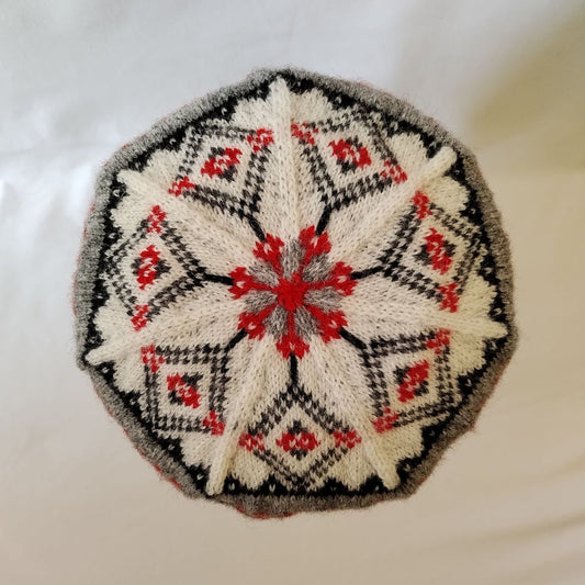 Knitting Jenny Pattern 85: Fair Isle Inspired Ski Hat