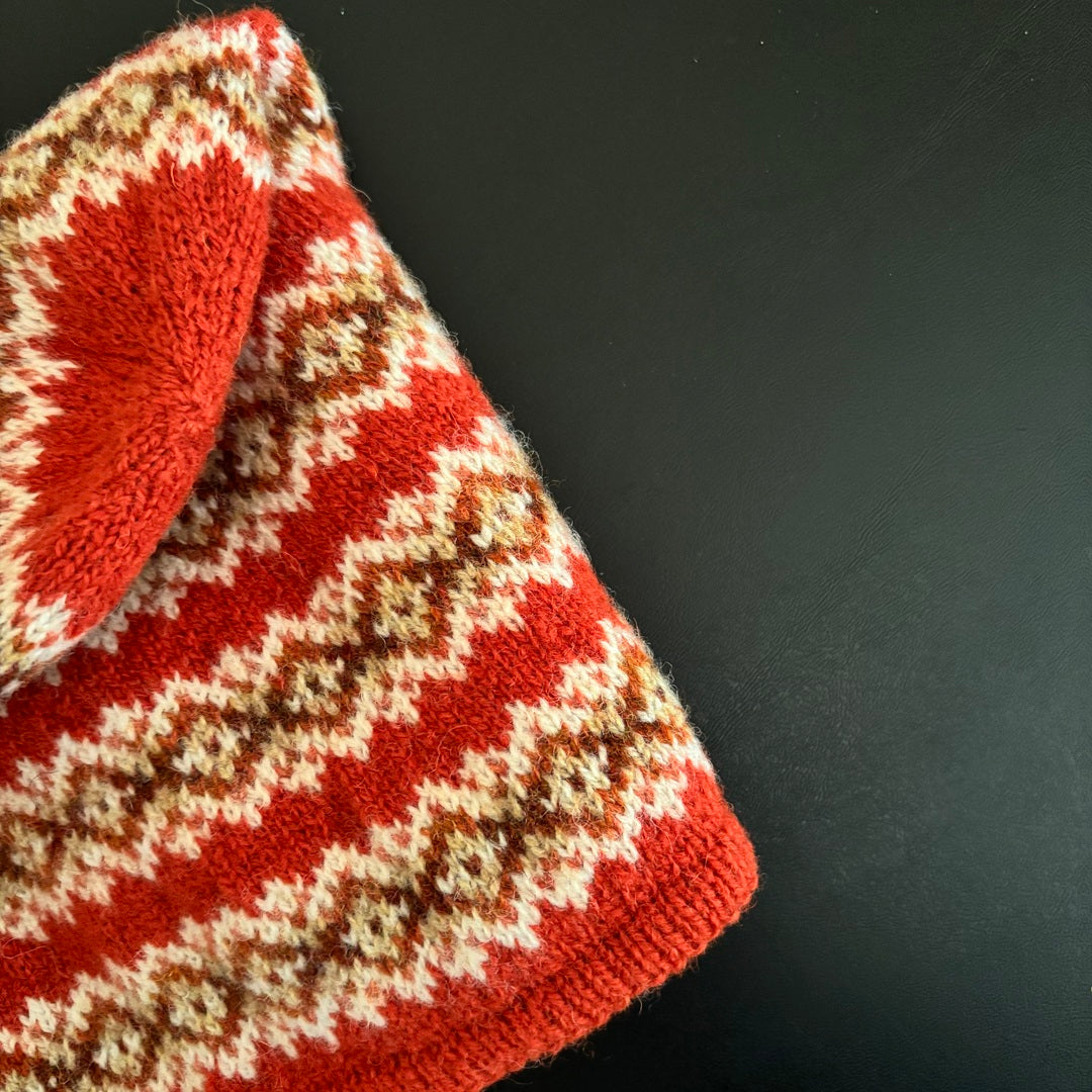 Knitting Jenny Pattern 90: Fair Isle Inspired Ski Hat