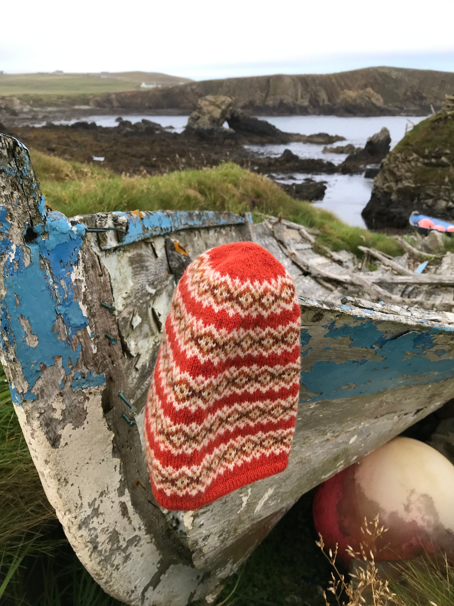 Knitting Jenny Pattern 90: Fair Isle Inspired Ski Hat