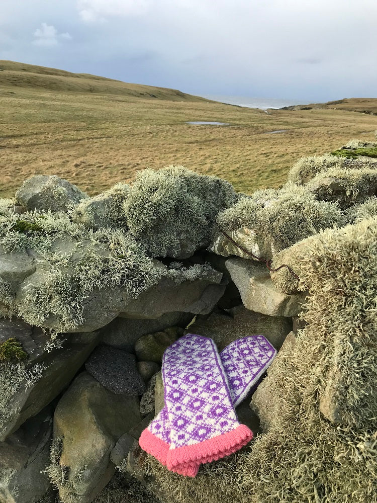 Knitting Jenny Pattern 16: Fair Isle Inspired Shetland Mittens and Design Workbook