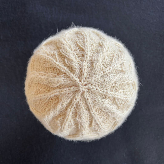 Knitting Jenny Pattern 122: Irish Aran Islands Inspired Cabled Ski Hat