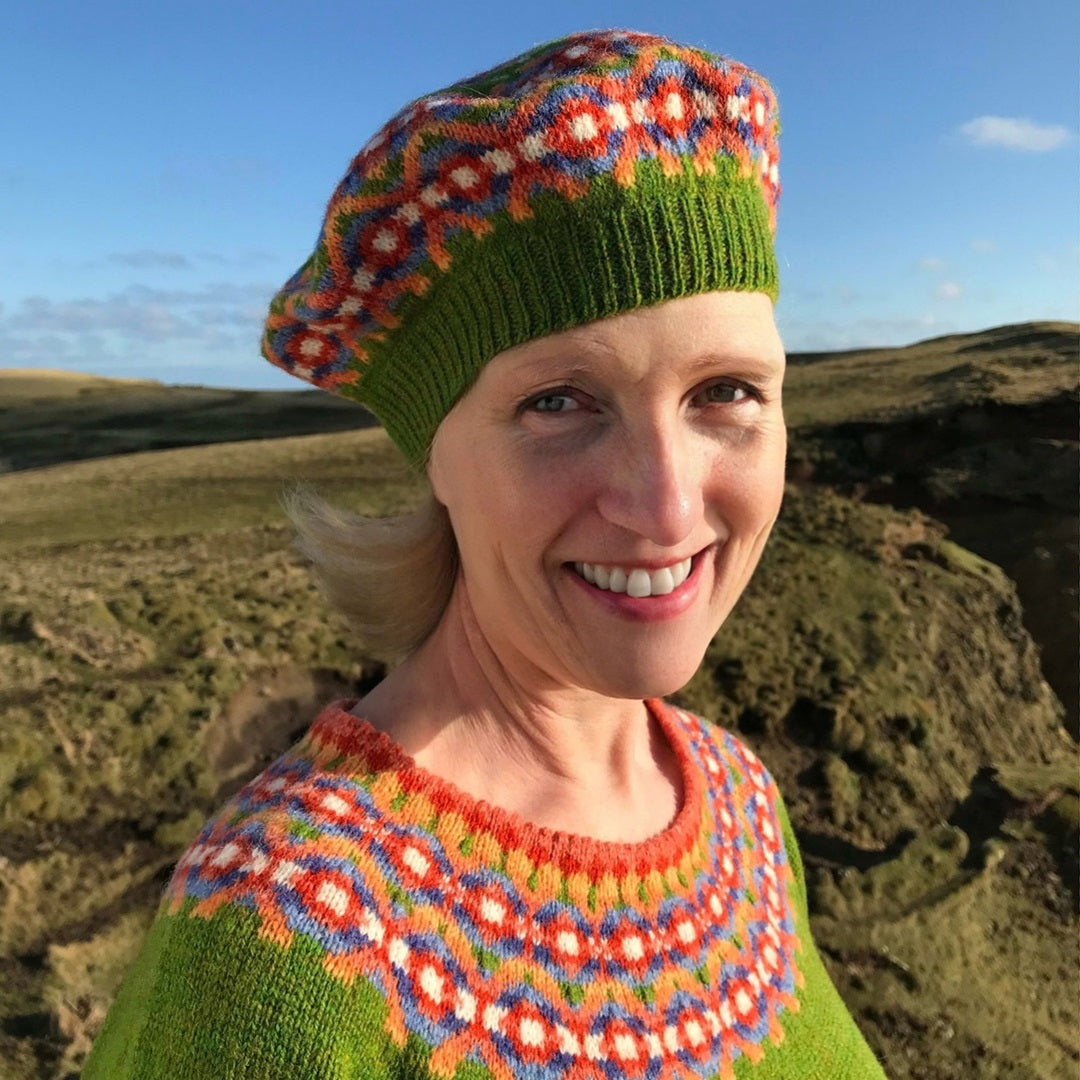 Jennifer Daley will teach 2 classes virtually at Vogue Knitting Live on September 26, 2026