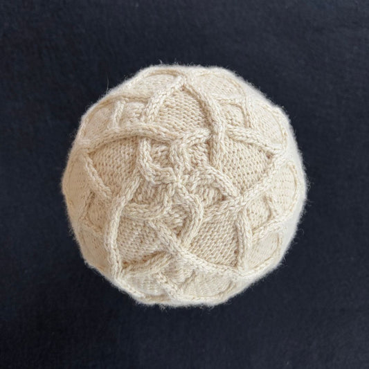 Knitting Jenny Pattern 120: Irish Aran Islands Inspired Cabled Ski Hat