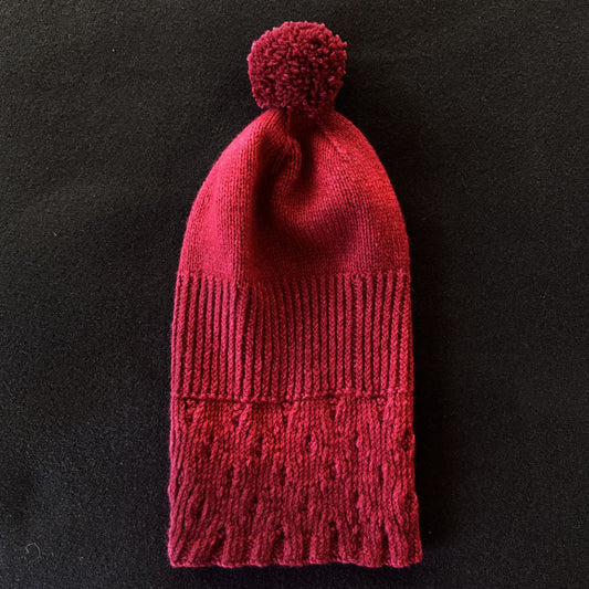 Knitting Jenny Pattern 131: Irish Aran Islands Inspired Cabled Ski Hat