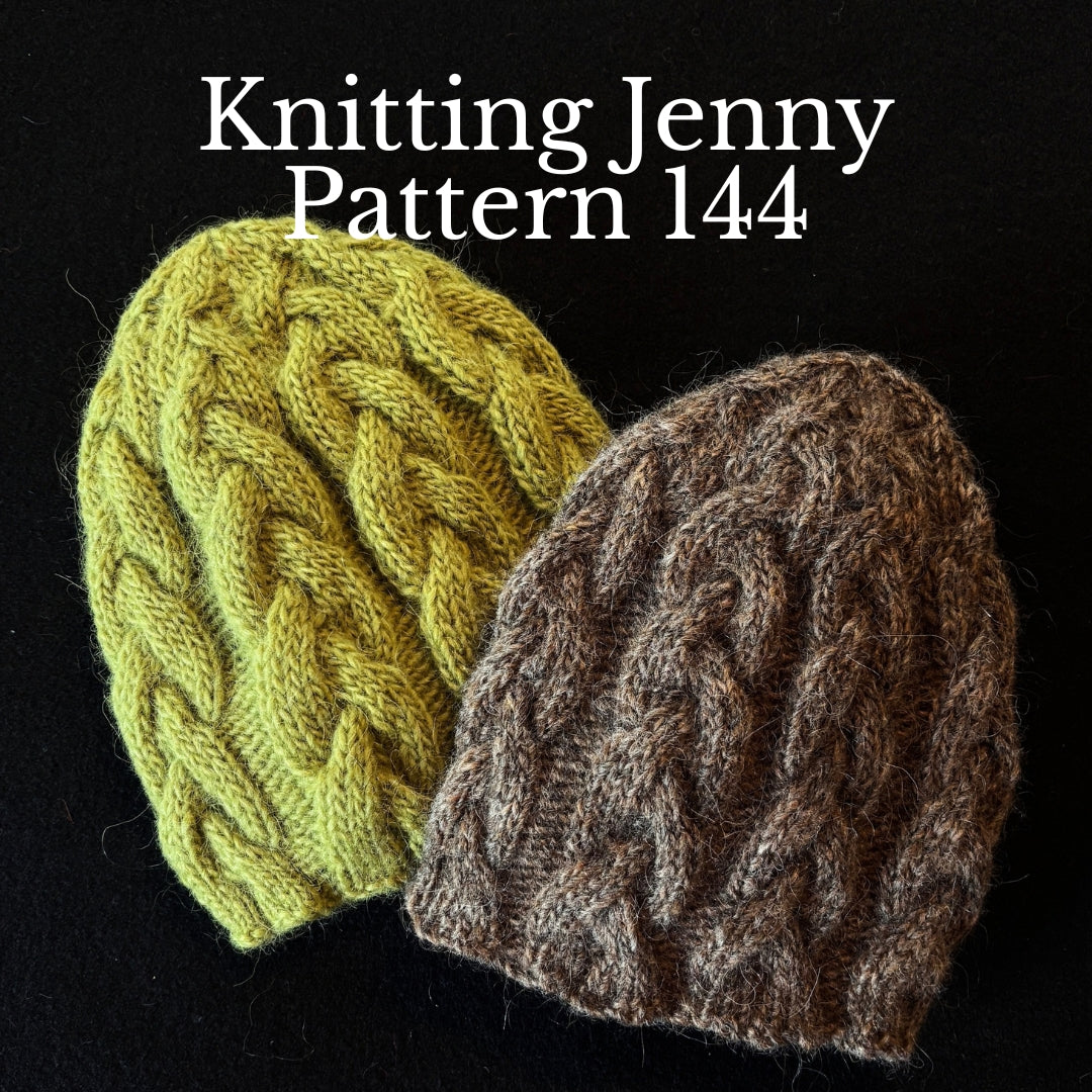 Knitting Jenny Pattern 144: Icelandic Léttlopi Wool Ski Hat