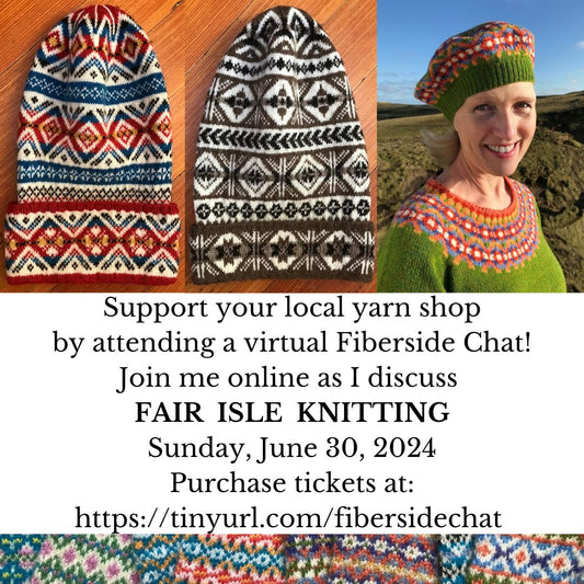 Join me for a Fiberside Chat