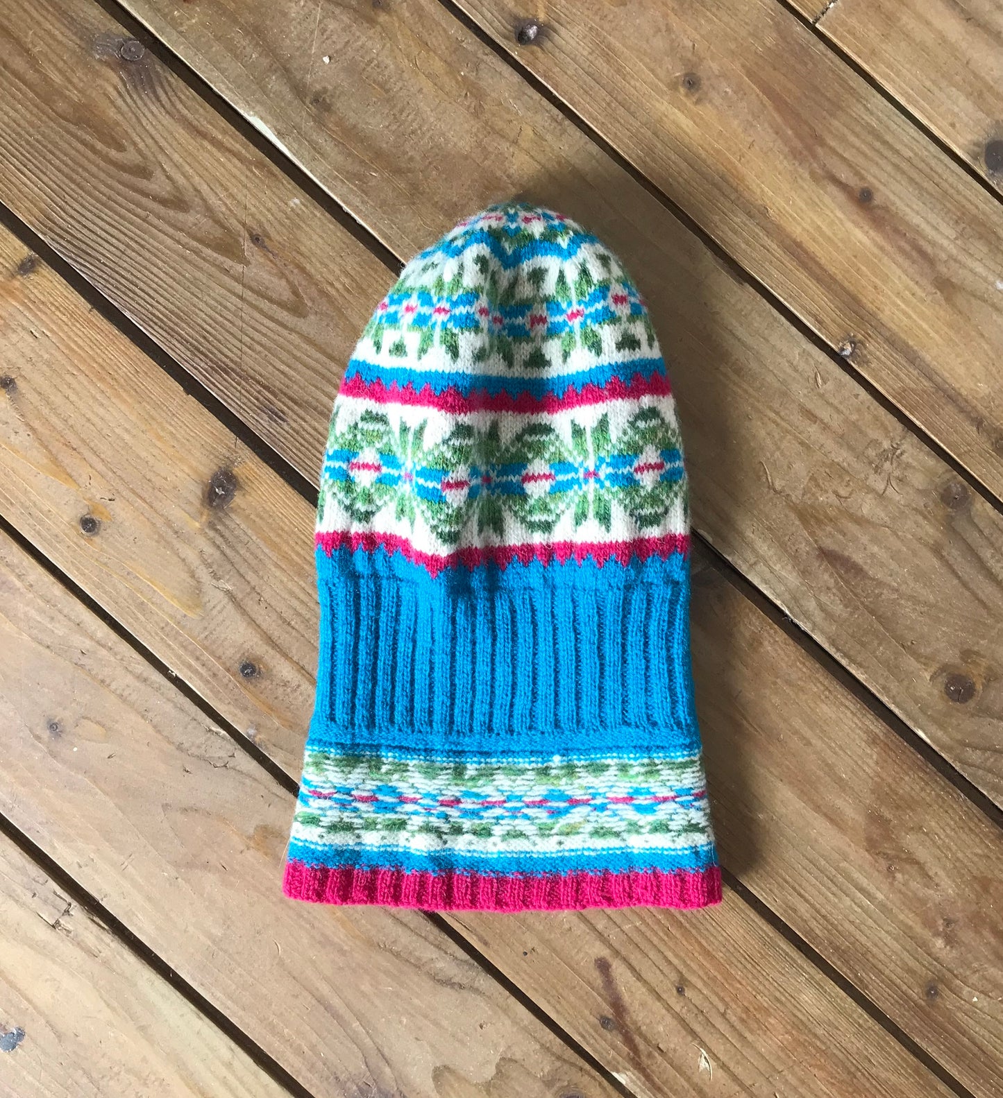 Knitting Jenny Pattern 24: Fair Isle Inspired Fisherman’s Kep