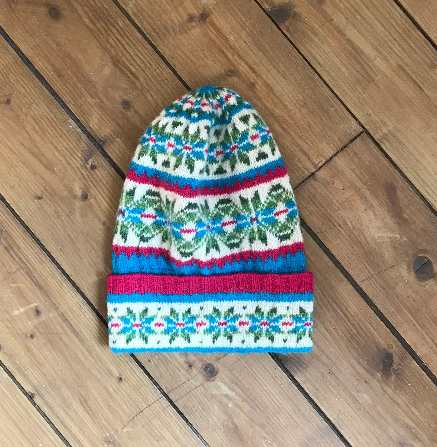 Knitting Jenny Pattern 24: Fair Isle Inspired Fisherman’s Kep