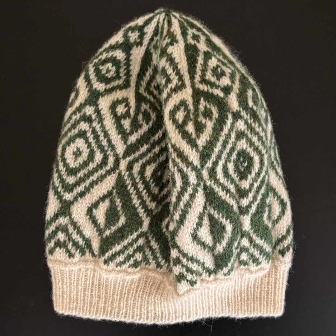 Knitting Jenny Pattern 83: Fair Isle Inspired Ski Hat