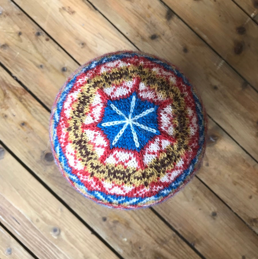 Knitting Jenny Pattern 32: Fair Isle Inspired Fisherman’s Kep
