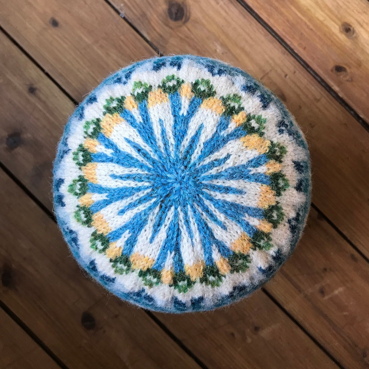 Knitting Jenny Pattern 18: Fair Isle Inspired Fisherman’s Kep and Design Workbook