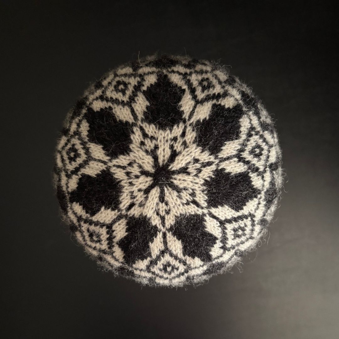 Knitting Jenny Patterns 100 and 101: Fair Isle Inspired Ski Hats