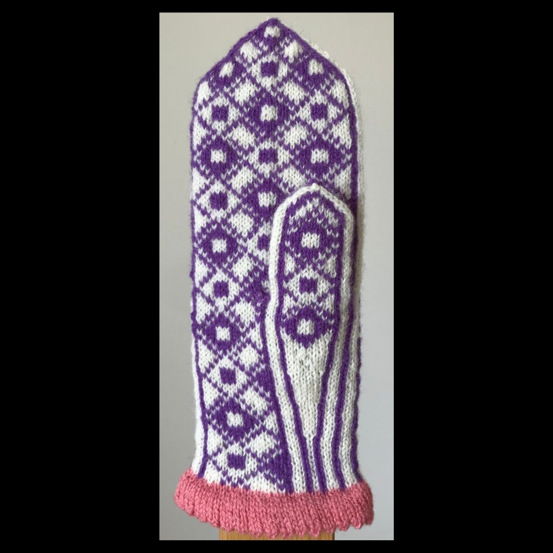 Knitting Jenny Pattern 16: Fair Isle Inspired Mittens
