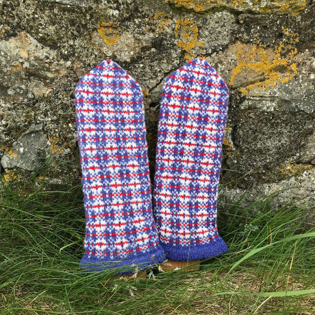 Knitting Jenny Pattern 17: Fair Isle Inspired Mittens