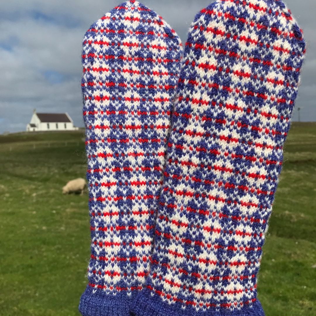 Knitting Jenny Pattern 17: Fair Isle Inspired Mittens
